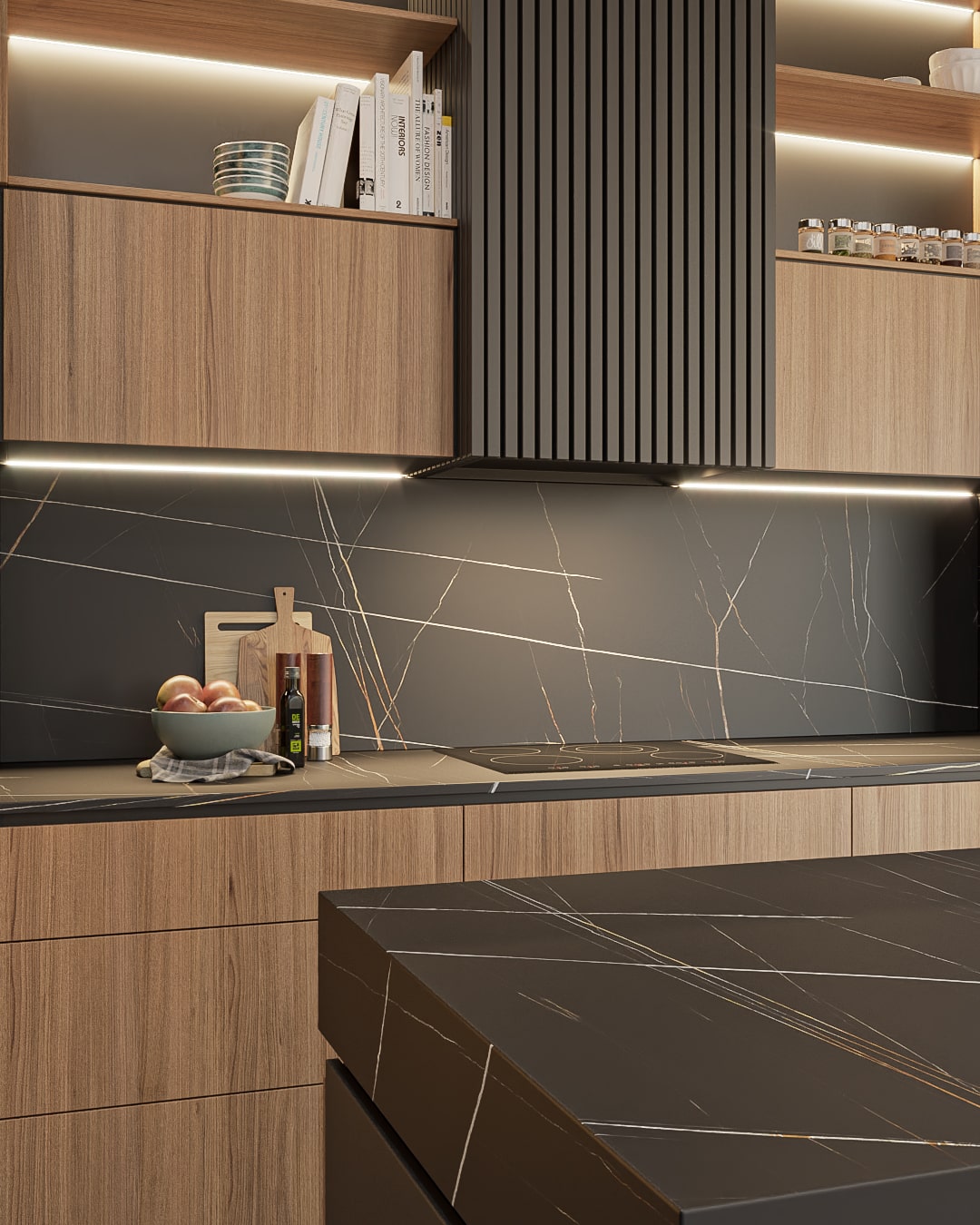 Render de diseño interior en Barcelona