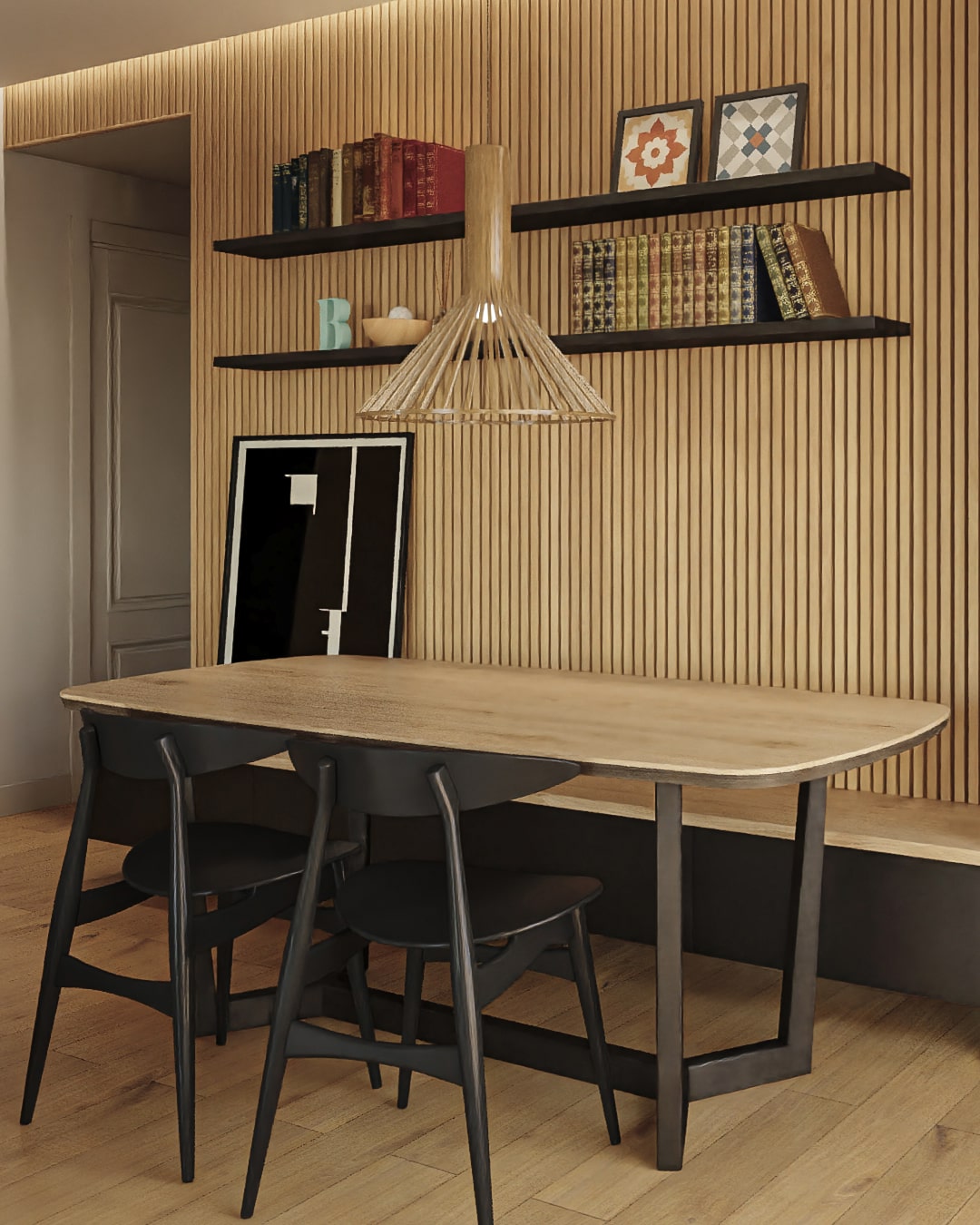 Render de diseño interior en Barcelona