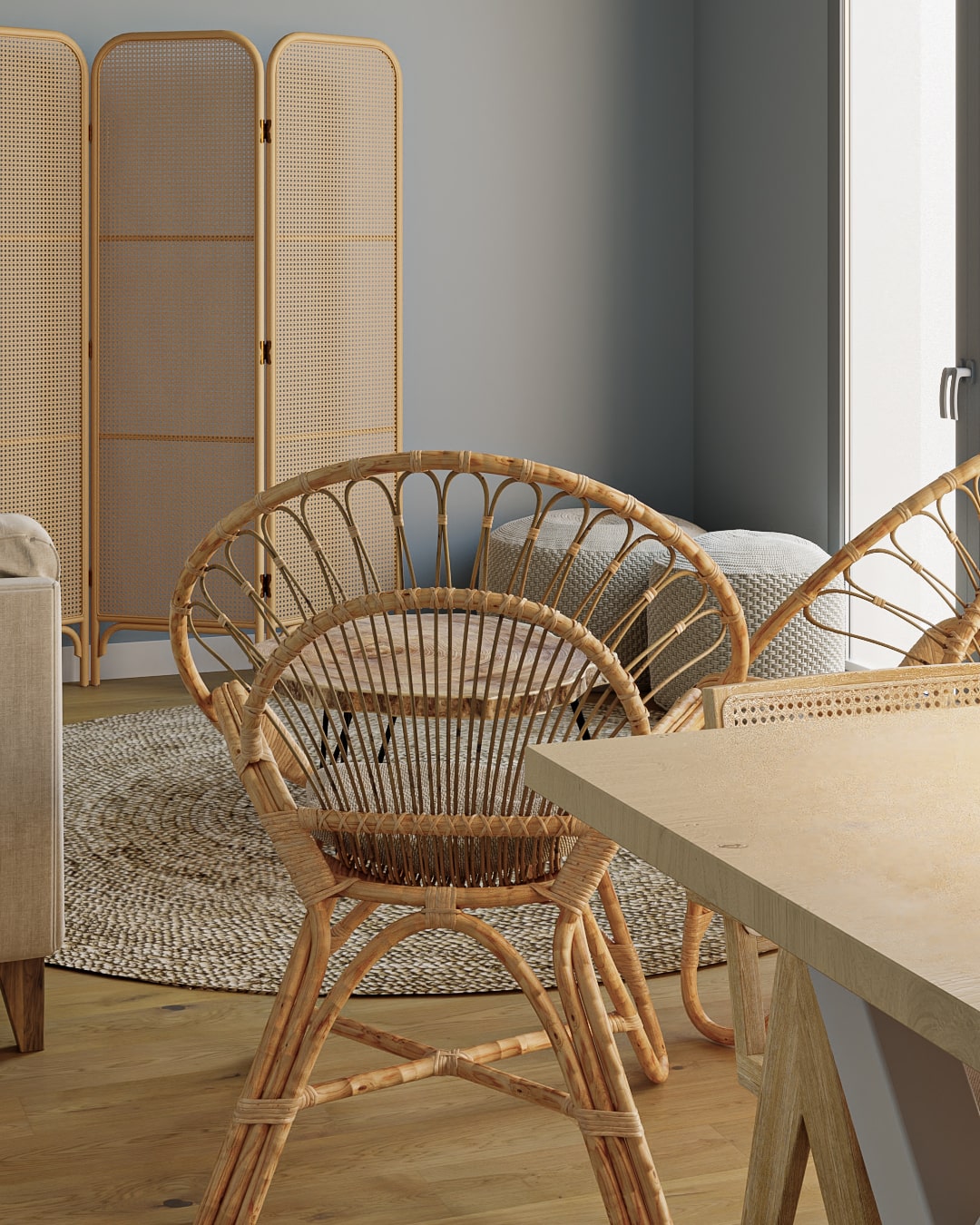 Render de diseño interior en Barcelona