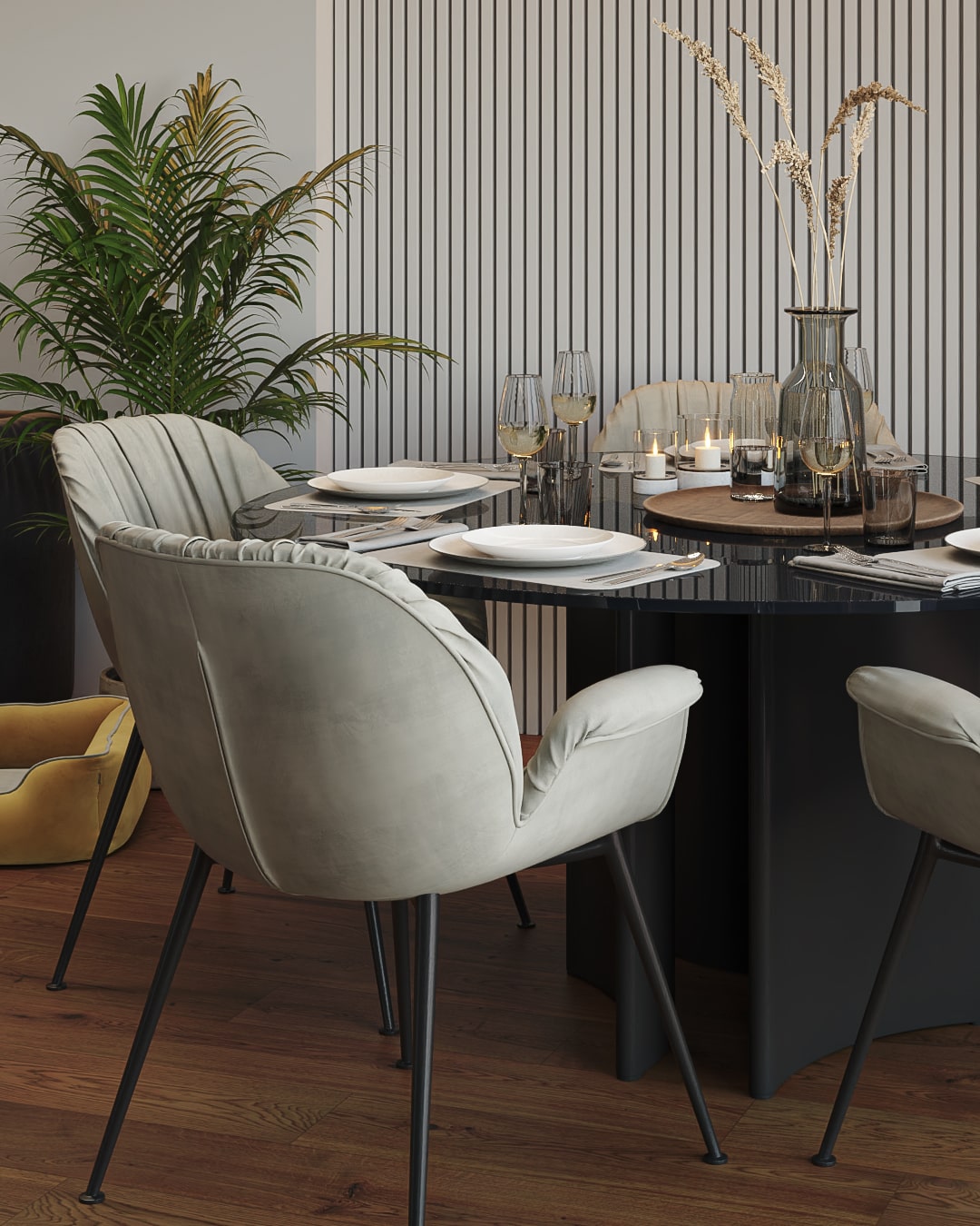 Render de diseño interior en Barcelona