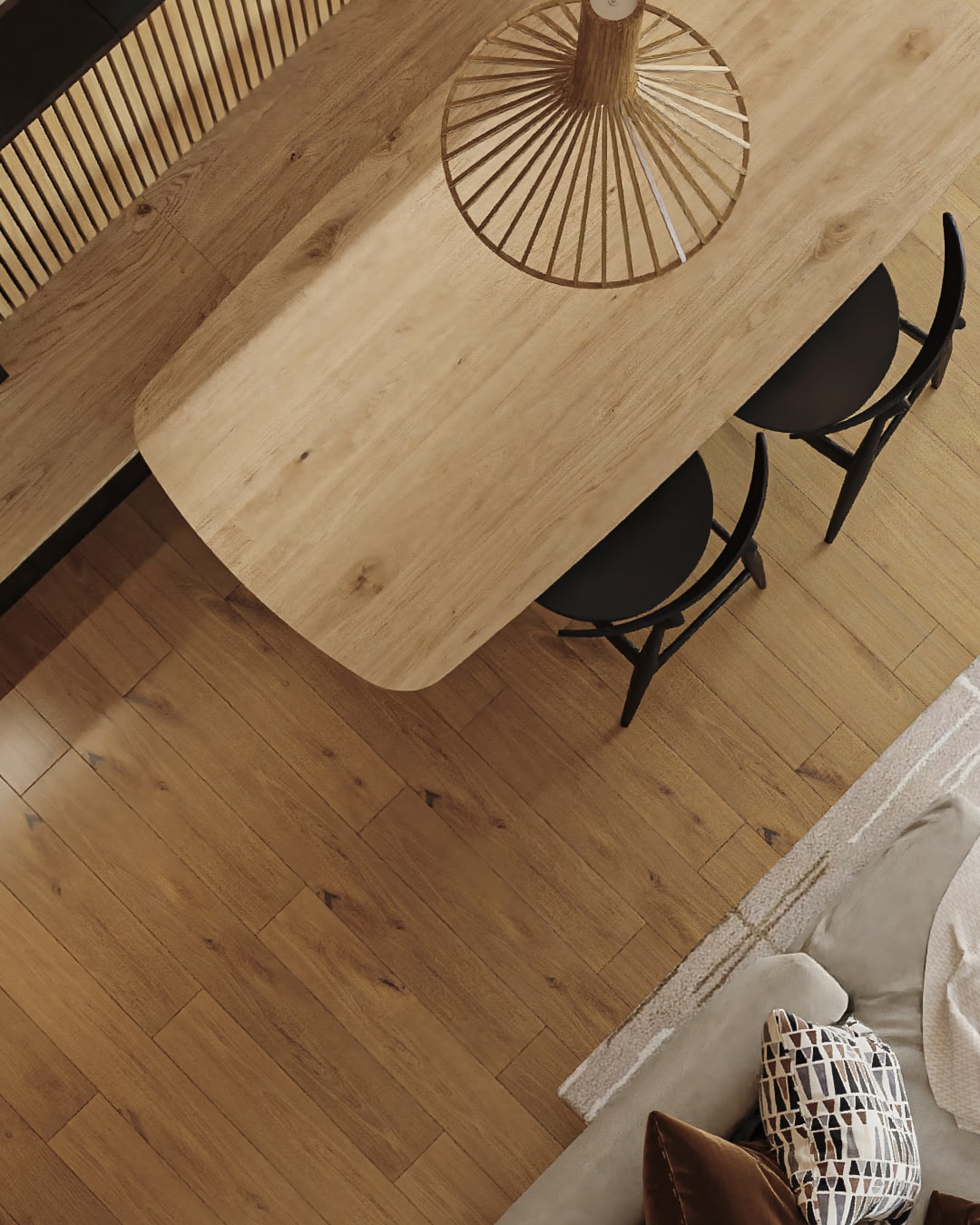 Render de diseño interior en Barcelona